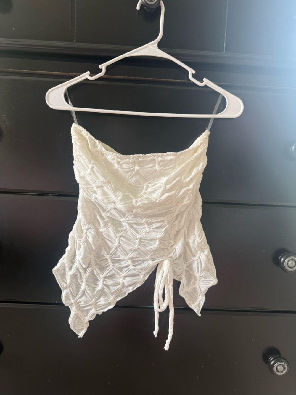 Cute white tube top